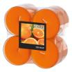 8 Flavour by GALA Maxi Duftlichte Ø 59 mm · 24 mm orange - Orange in Polycarbonathülle